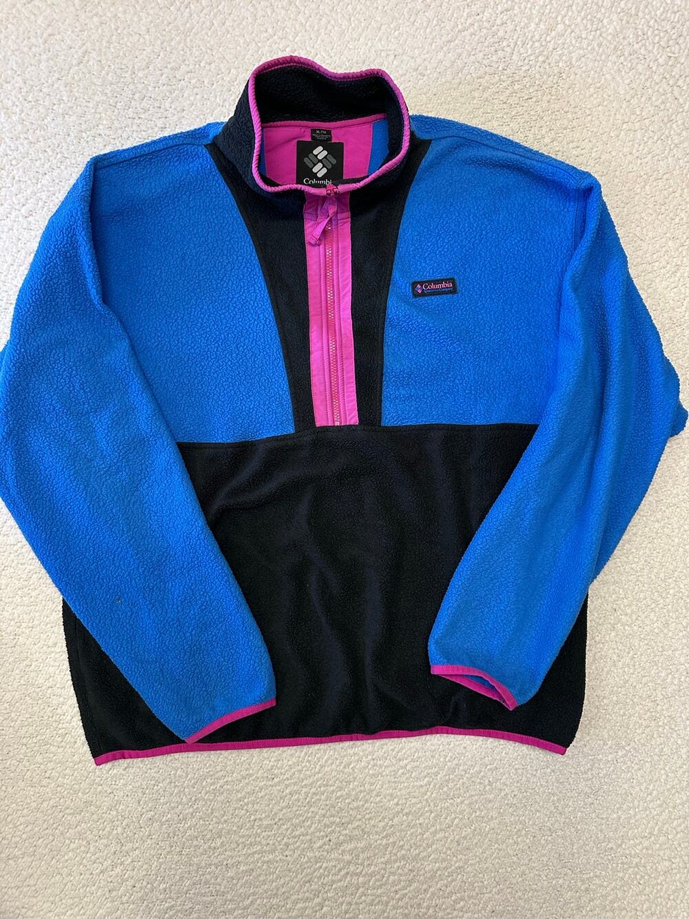 Columbia Mens Fleece Pullover Sweatshirt Size XL